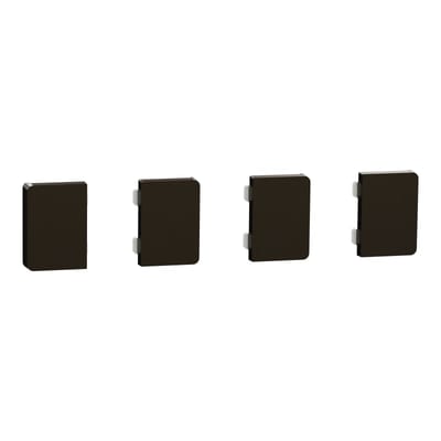 Schneider Electric Push button, KNX, Merten System Design, 4GANG, rockers, mocca metallic MTN6194-6052