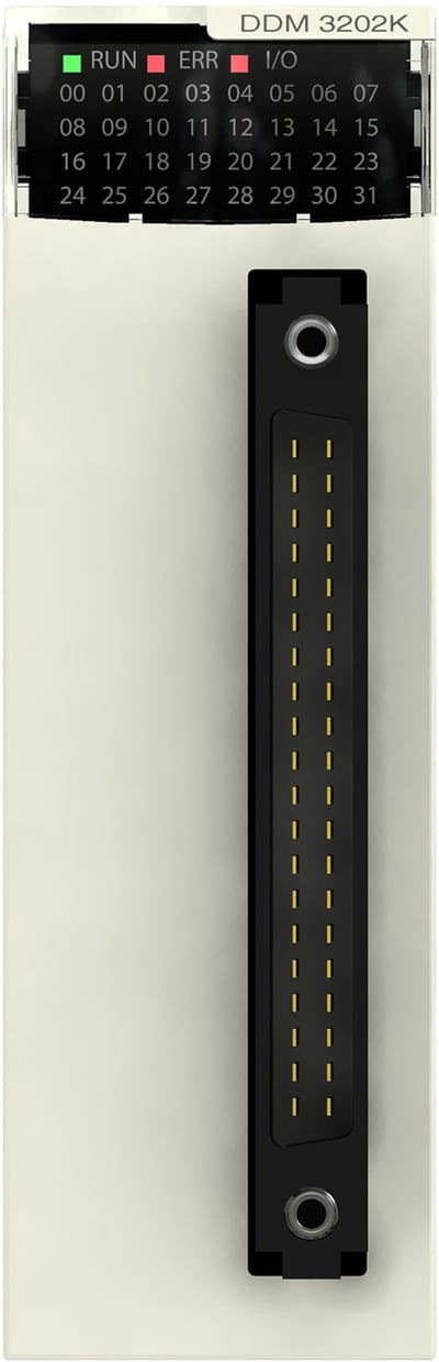 Schneider Electric discrete I/O module X80 - 16 inputs - 24 V DC - 16 outputs - solid state BMXDDM3202K