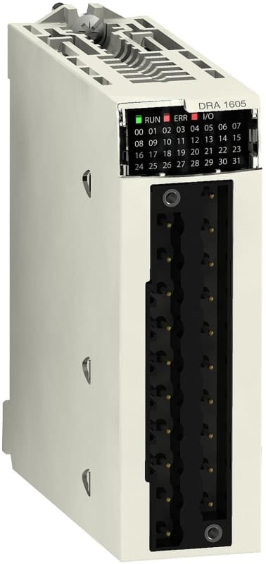 Schneider Electric discrete output module X80 - 16 outputs - relay - 24 V DC or 24...240 V AC BMXDRA1605