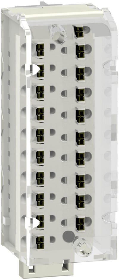 Schneider Electric 20-Pin removable spring terminal blocks - 1 x 0.34..1 MM2 BMXFTB2020