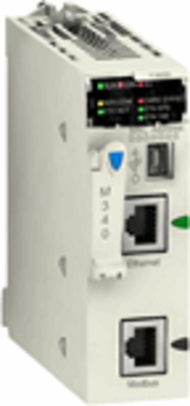 Schneider Electric BMXP342020 processor module M340 - max 1024 discrete + 256 analog I/O - Modbus - Ethernet
