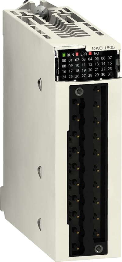 Schneider Electric discrete output module X80 - 16 outputs - triac - 100..240 V AC BMXDAO1605