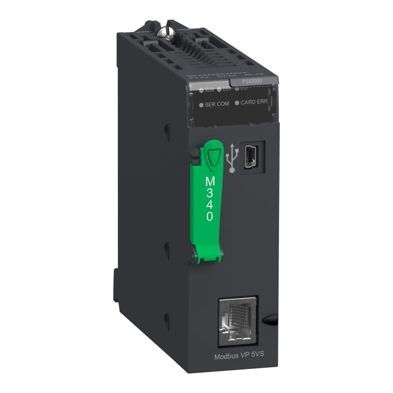 Schneider Electric BMXP342000 processor module M340 - max 1024 discrete + 256 analog I/O - Modbus