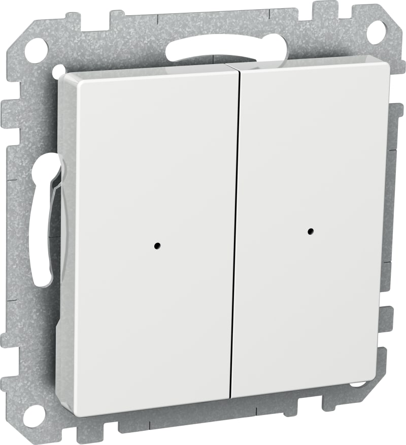 Schneider Exxact KNX 2-Button Rocker White (WDE002949)