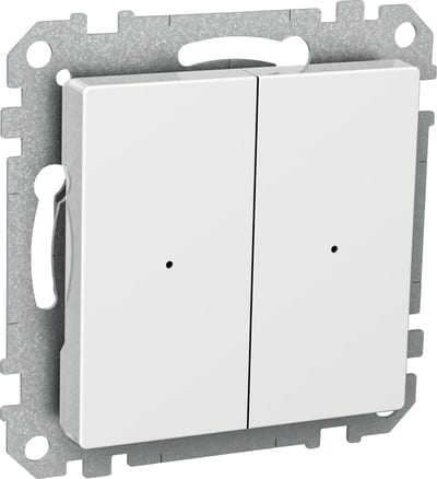 Schneider Exxact KNX 2-Button Rocker White