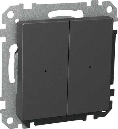 Schneider Electric Exxact KNX Rocker, 2-Button, Anthracite