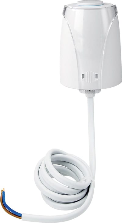 Schneider Electric Thermoelectric valve drive, KNX, 230V, IP54, polar white MTN639125