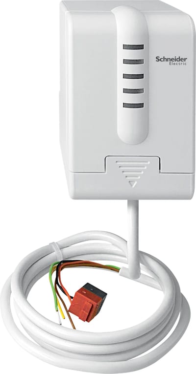 Schneider Electric MTN6921-0001 KNX valve drive with status LED and 2 inputs