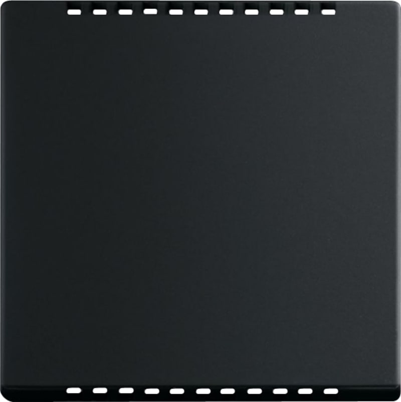 Cover plate TERM. 6109/08-500 Black MATT (2CKA006599A2967)