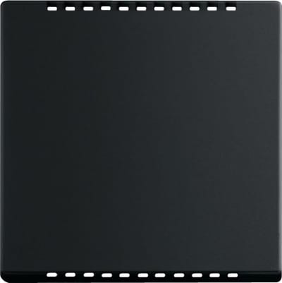 Cover plate TERM. 6109/08-500 Black MATT