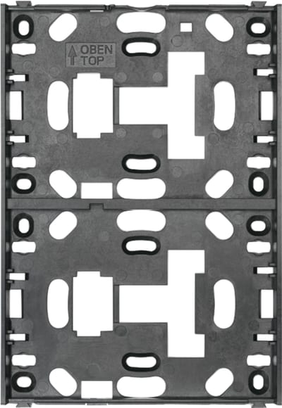 ABB Busch-priOn 2-gang support frame, flush-mounted