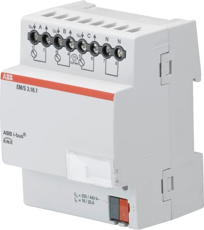 Energimeter 3 KAN. EM/S3.16.1