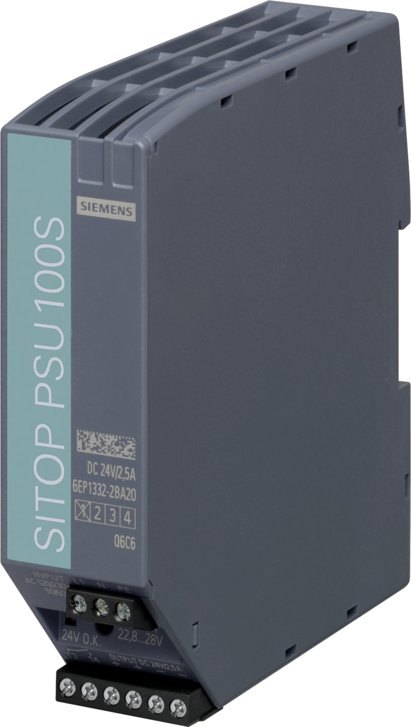 Siemens SITOP PSU100S 24V 2.5A regulated power supply