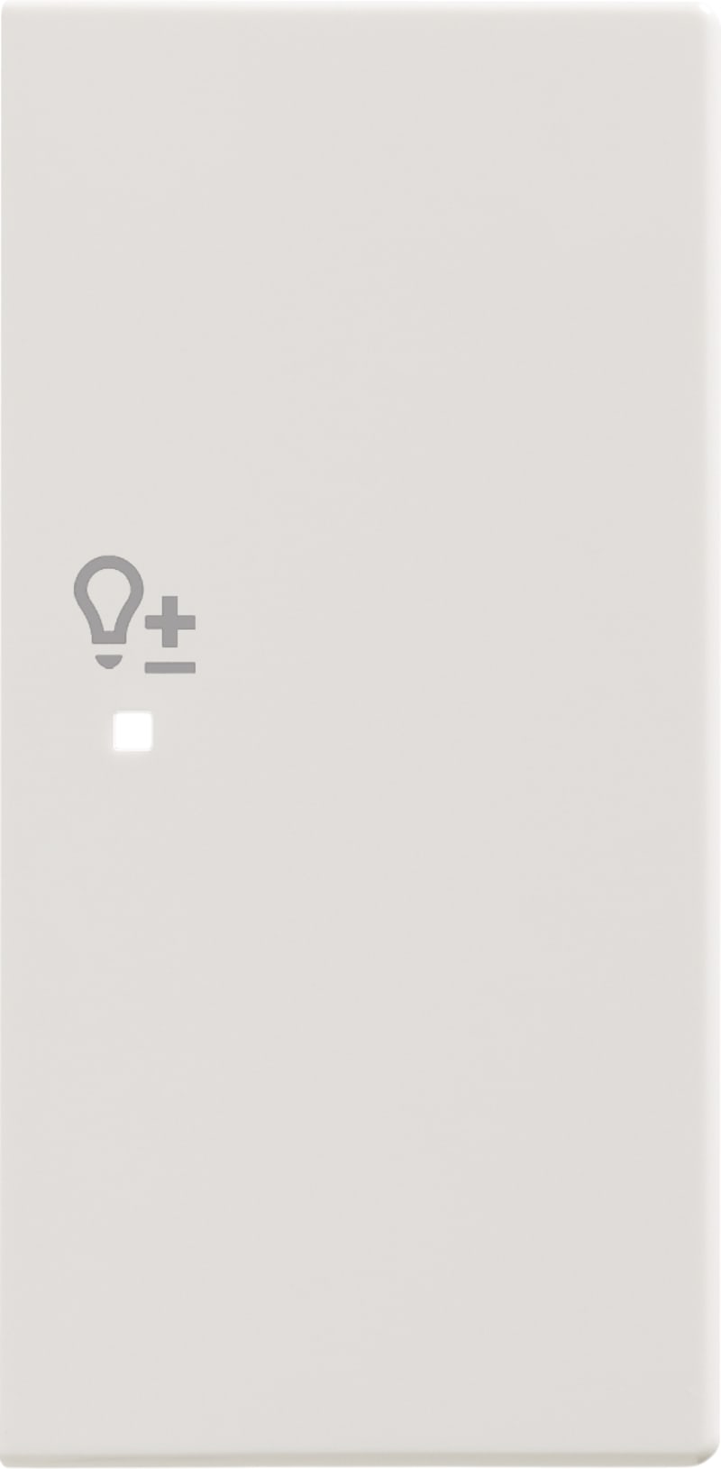 ABB free@home right-hand dimmer rocker switch, 2 rockers (SRD-2-R-84)