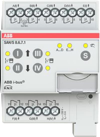 Kombiaktuator SAH/S8.6.7.1 (2CDG110244R0011)