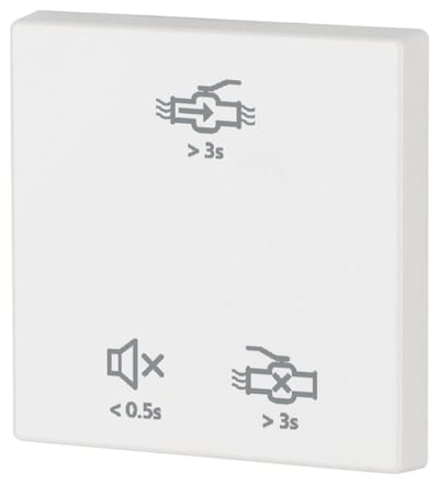 Eaton 1-Gang Rocker for LeakageStop White 55x55 mm