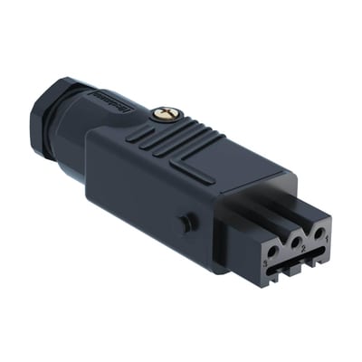 STAK-3 Hirschmann plug (power supply)