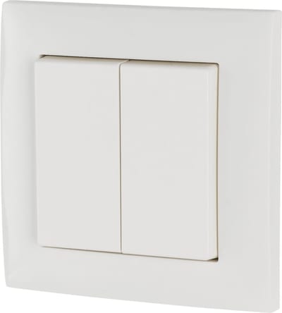 xComfort Push Button 55 × 55 mm, Double, Complete