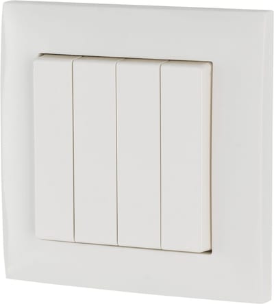 xComfort Push Button 55 × 55 mm, 4-Way, Complete