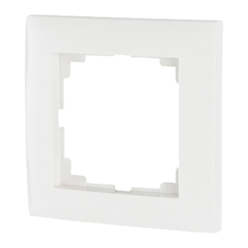 Frame single white for 55X55MM (126066)
