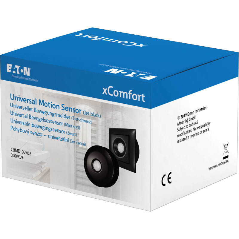 Universal Motion Sensor Black (CBMD-02/02)