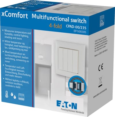 Komp. 4-Felts multifunction push-button