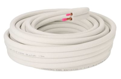 insulated copperpipe 1/4 X 5/8”, 20M