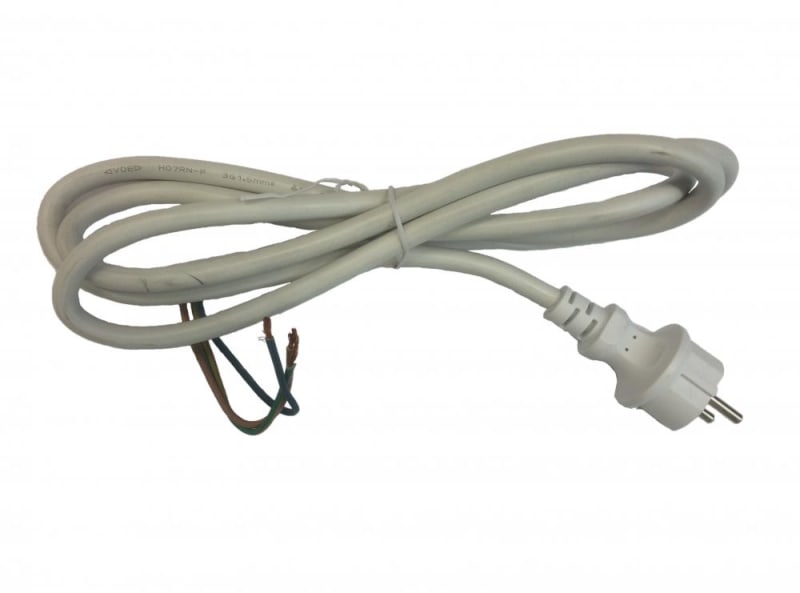 Mains cable plug 1,5M 3G1 5 mm² white IP44 (15899001)