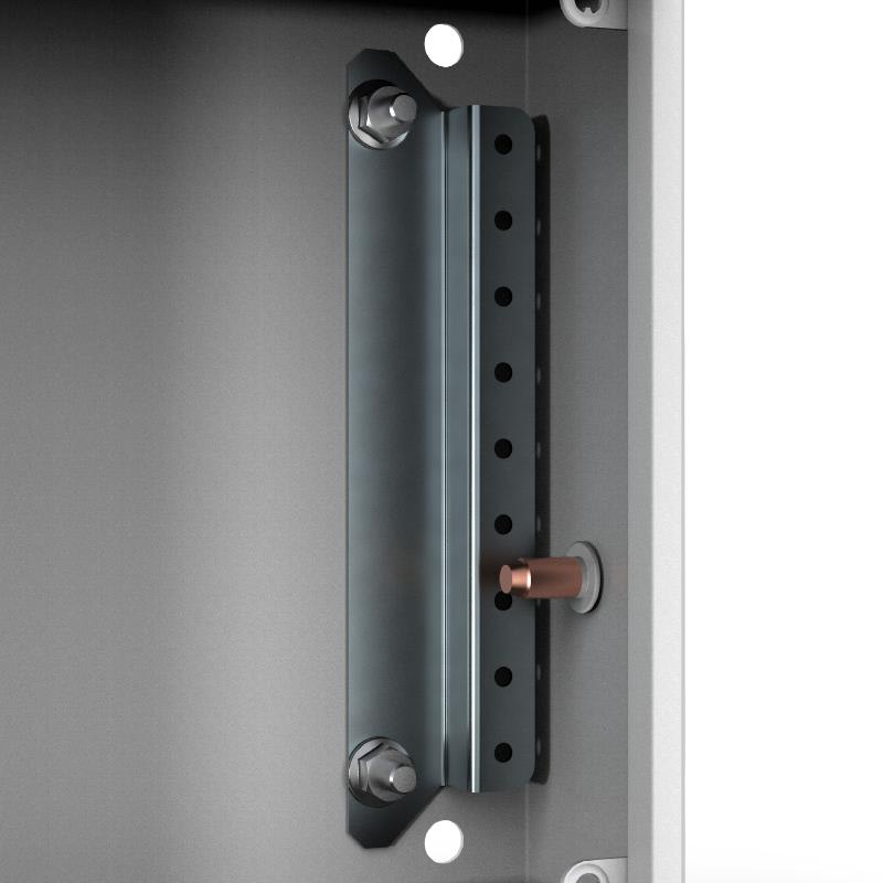 nVent HOFFMAN BPP20 Bottom Profile, BPP, 163X35X13MM, Galvanized, Mild Steel