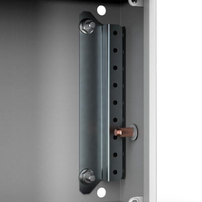 nVent HOFFMAN BPP20 Bottom Profile, BPP, 163X35X13MM, Galvanized, Mild Steel