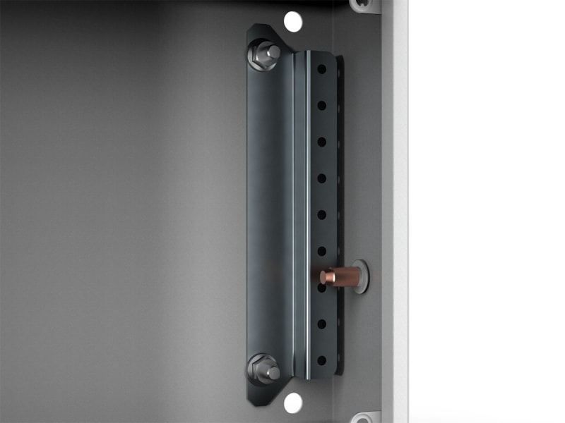 nVent HOFFMAN BPP60 Bottom Profile, BPP, 583X35X13MM, Galvanized, Mild Steel