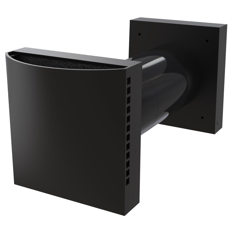 Fresh air valve Aero 100V2 black (119840)