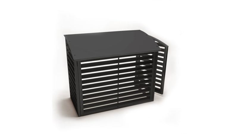 Heat pump housing in lacquered Metal Black (1021200812)