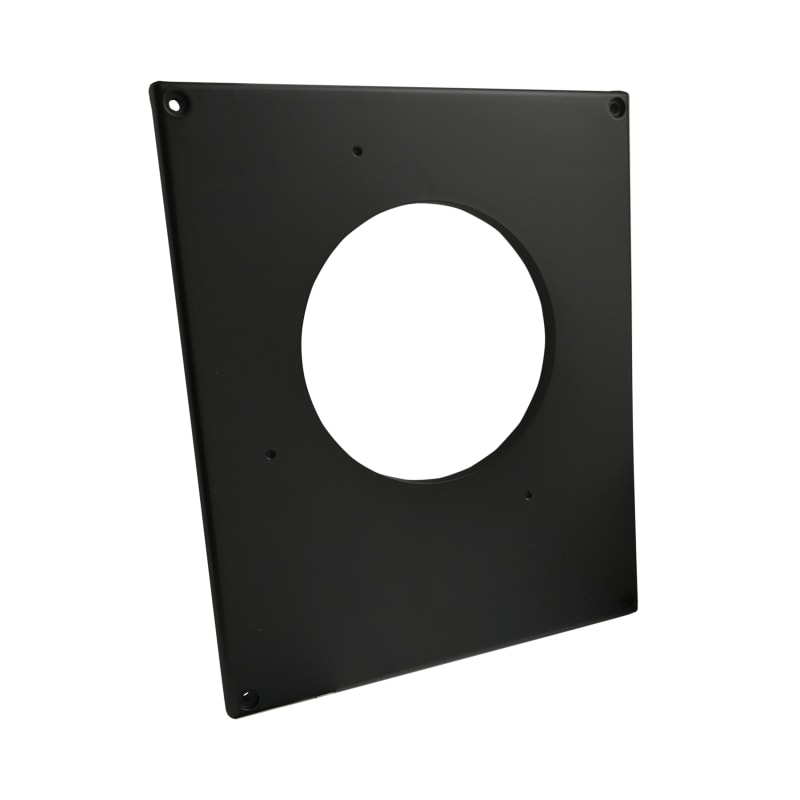 Pax cover plate black (8143-8)