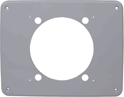 Cover plate white Intellivent Sky