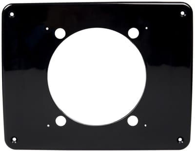 Cover plate black Intellivent Sky