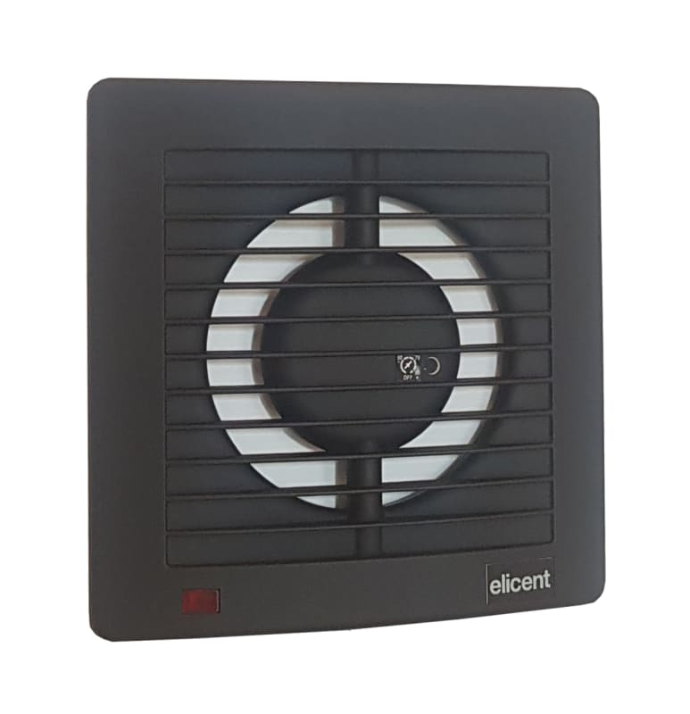 Knut Bø FB100H Matt Black Front Cover for Muro-Style 100 mm