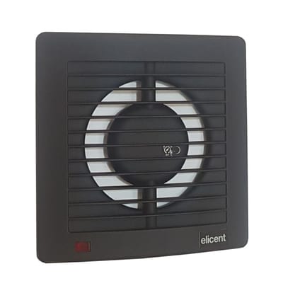 Knut Bø FB100H Matt Black Front Cover for Muro-Style 100 mm