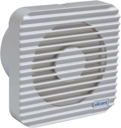 Knut Bo Muro 120 HTK 5 in wall/ceiling fan, timer and humidistat