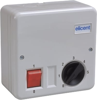 Knut Bø RVS 5-Step Fan Speed Transformer Wall-Mounted