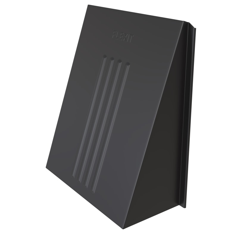 Jacket flat aluzinc 150X150 black (119835)