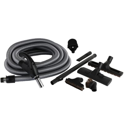 Flexit Entry 9 m hose set with on/off switch for central vacuum