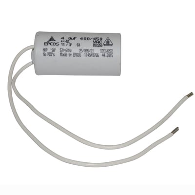capacitor with wire 4UF