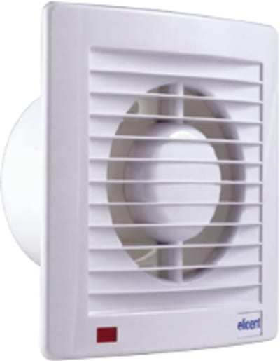 Knut Bø Muro-Style 100 Wall/Ceiling Fan 4" with Damper