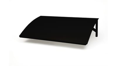 Heat pumpceiling in metal - black