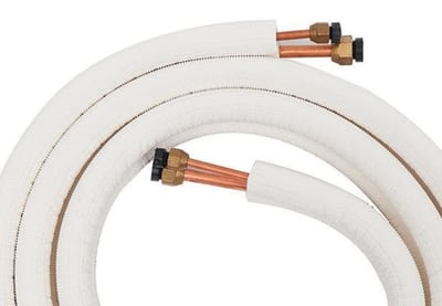 Copperpipe insulated 1/4-3/8" 3M price/pcs