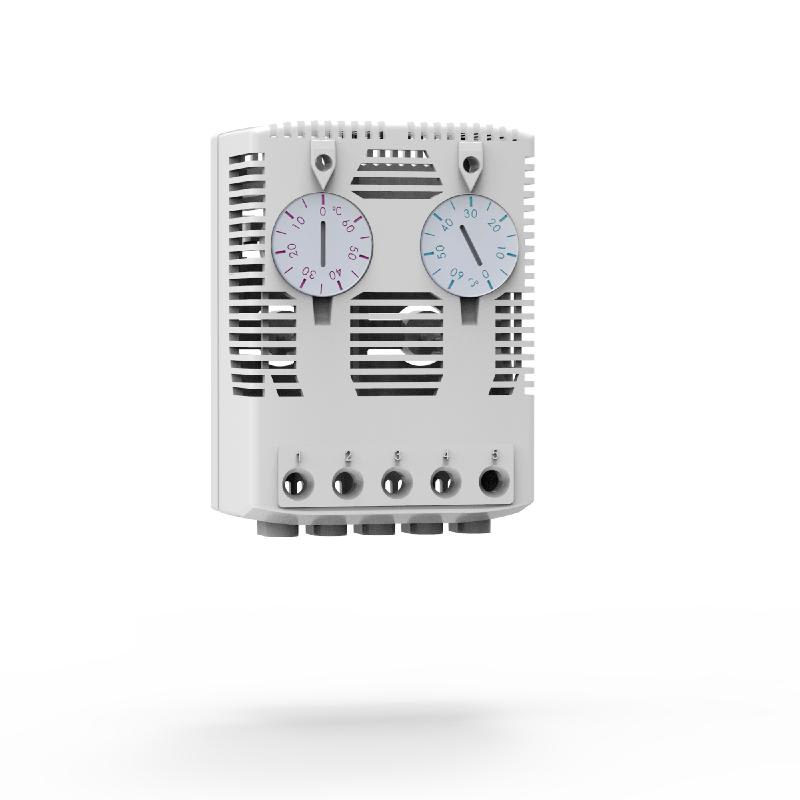 nVent HOFFMAN ETF300 Thermostat/hygrostat, Setting range: 0°C to 60°C, 230V