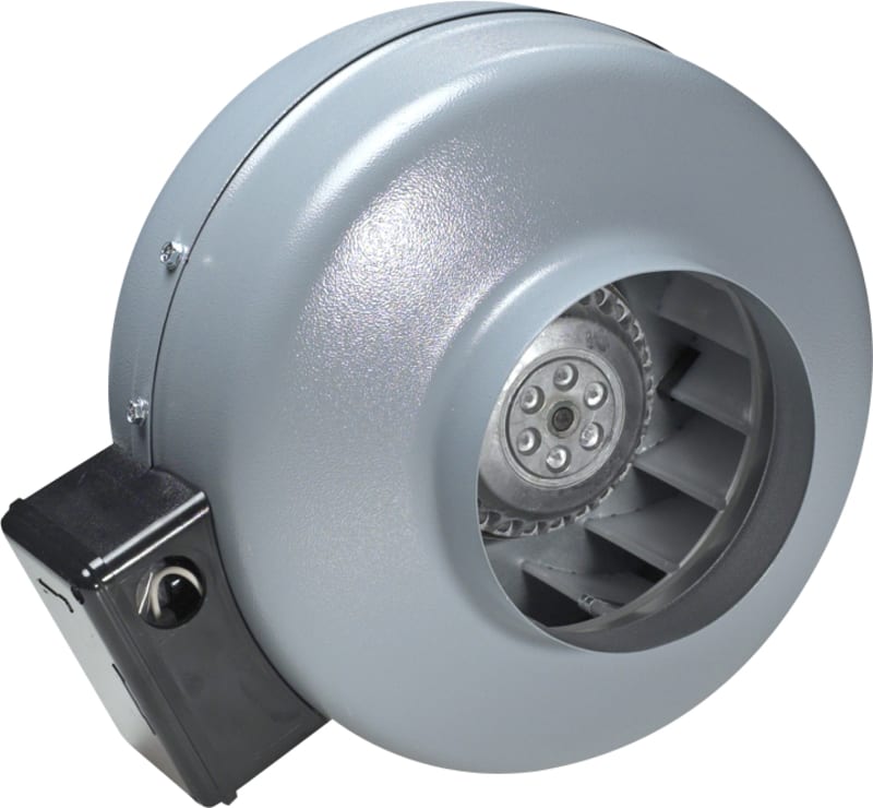 Knut Bø AXC 125 B Ø125 mm In-Line Duct Fan