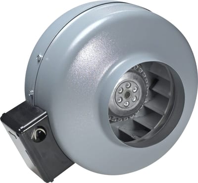 Knut Bø AXC 125 B Ø125 mm In-Line Duct Fan