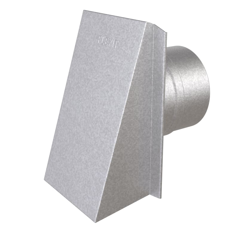 Ventilatorventil jacket/damper Ø100 (02390)